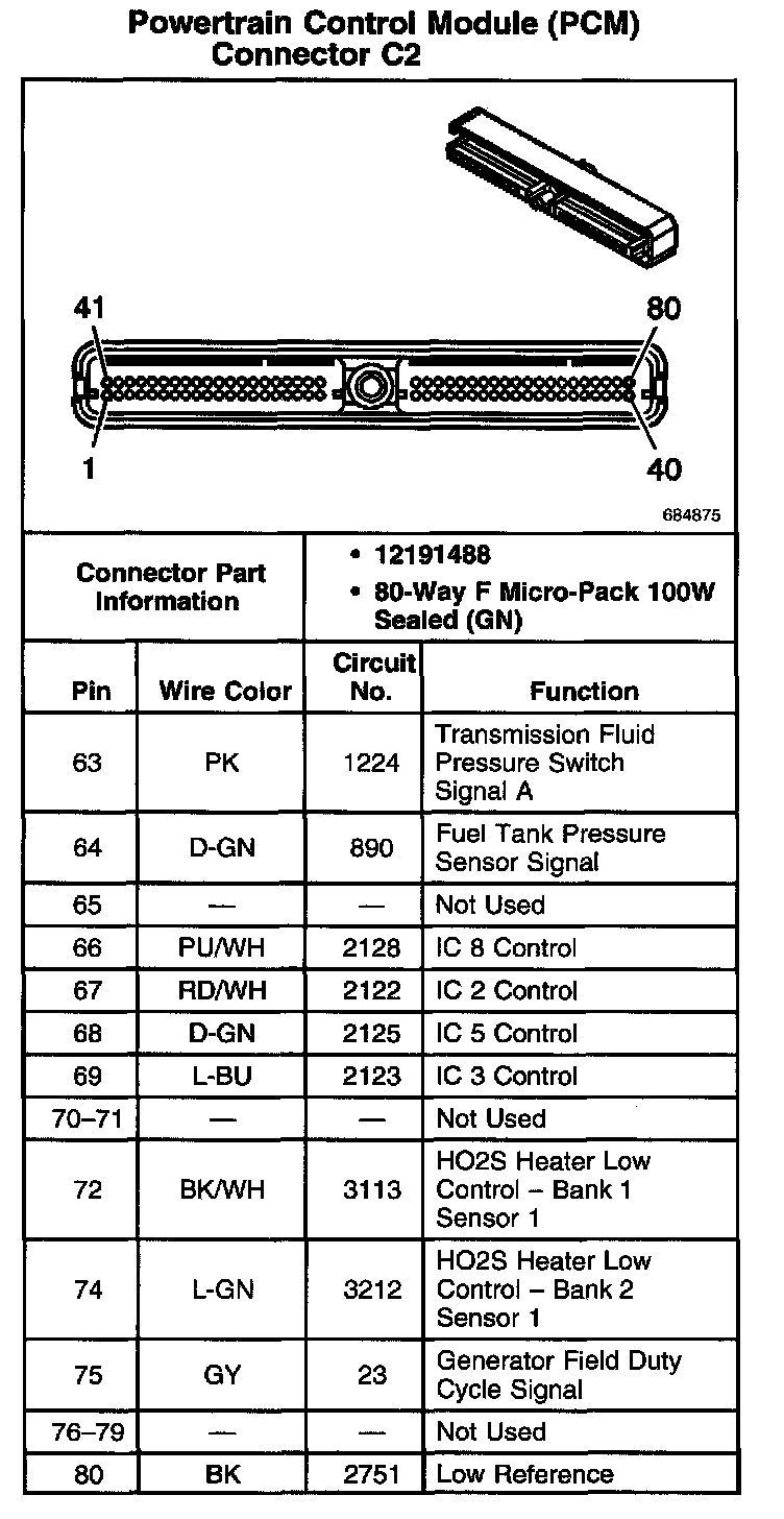 Factory service manual diagram