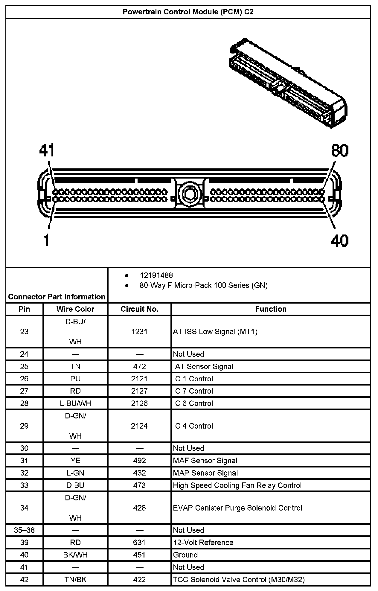 Factory service manual diagram