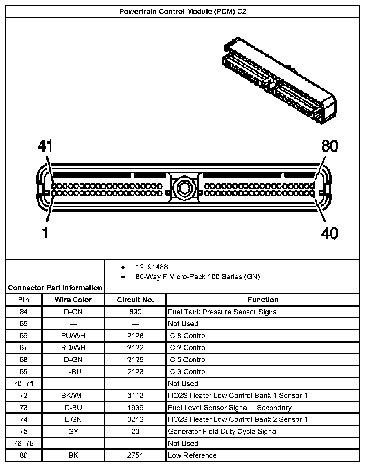 Factory service manual diagram