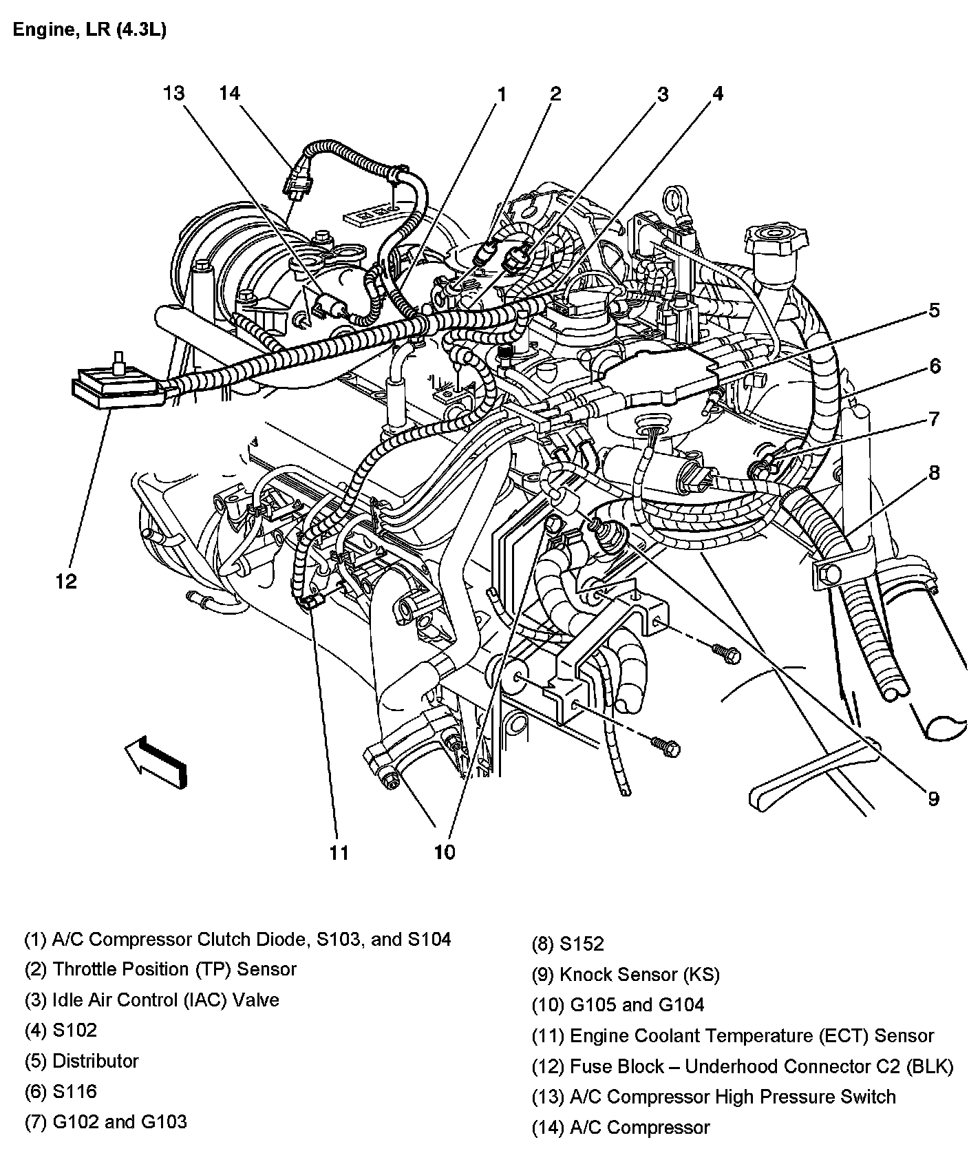 Factory service manual diagram