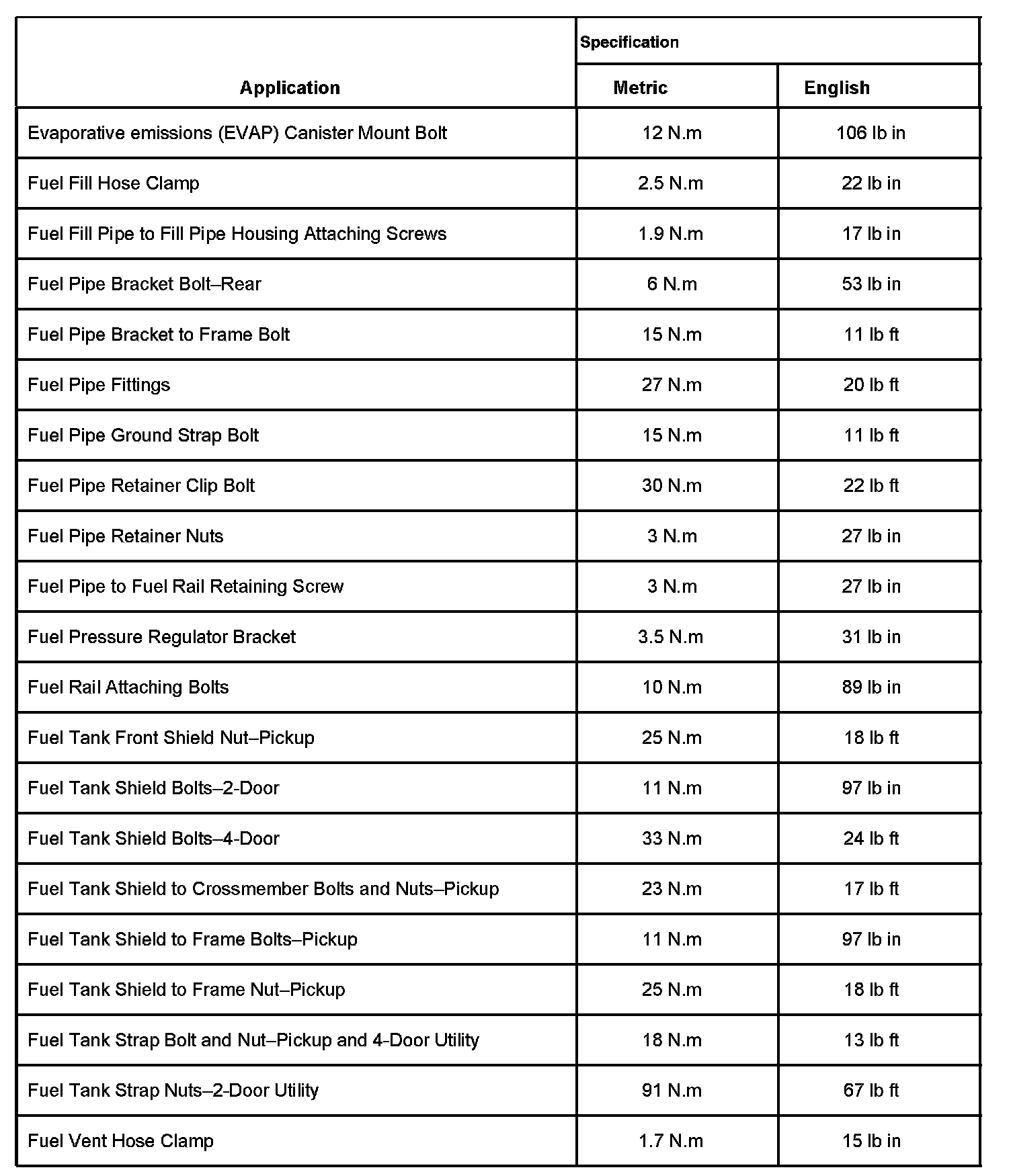 Factory service manual diagram