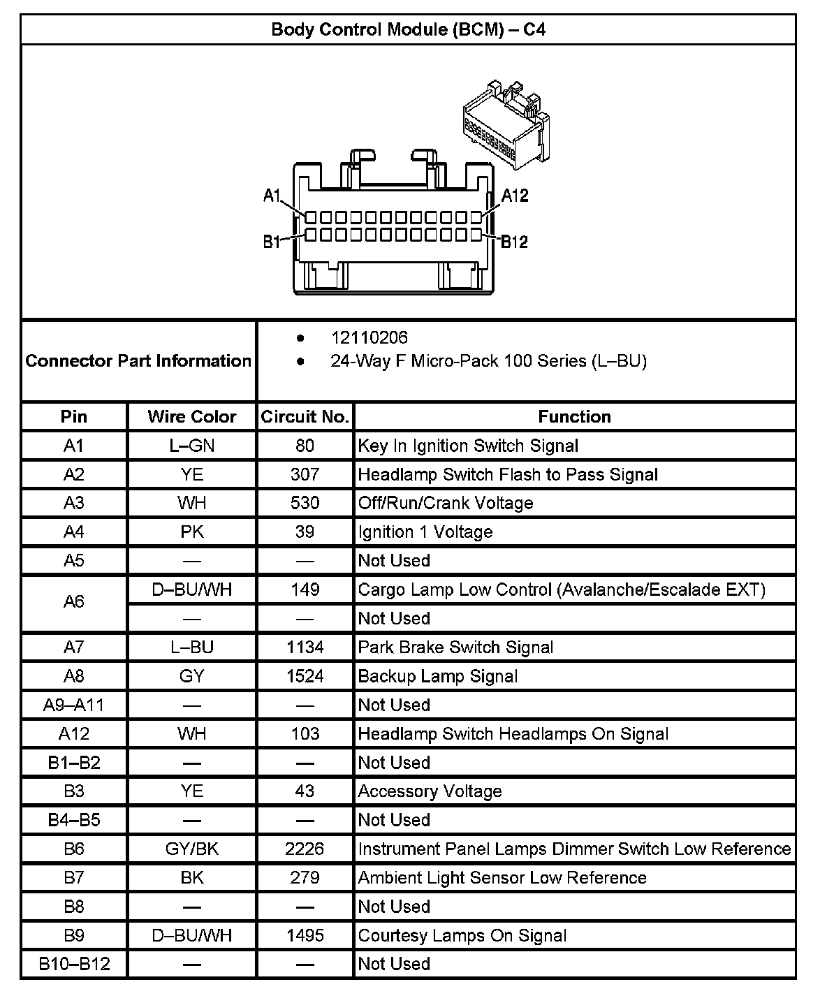 Factory service manual diagram