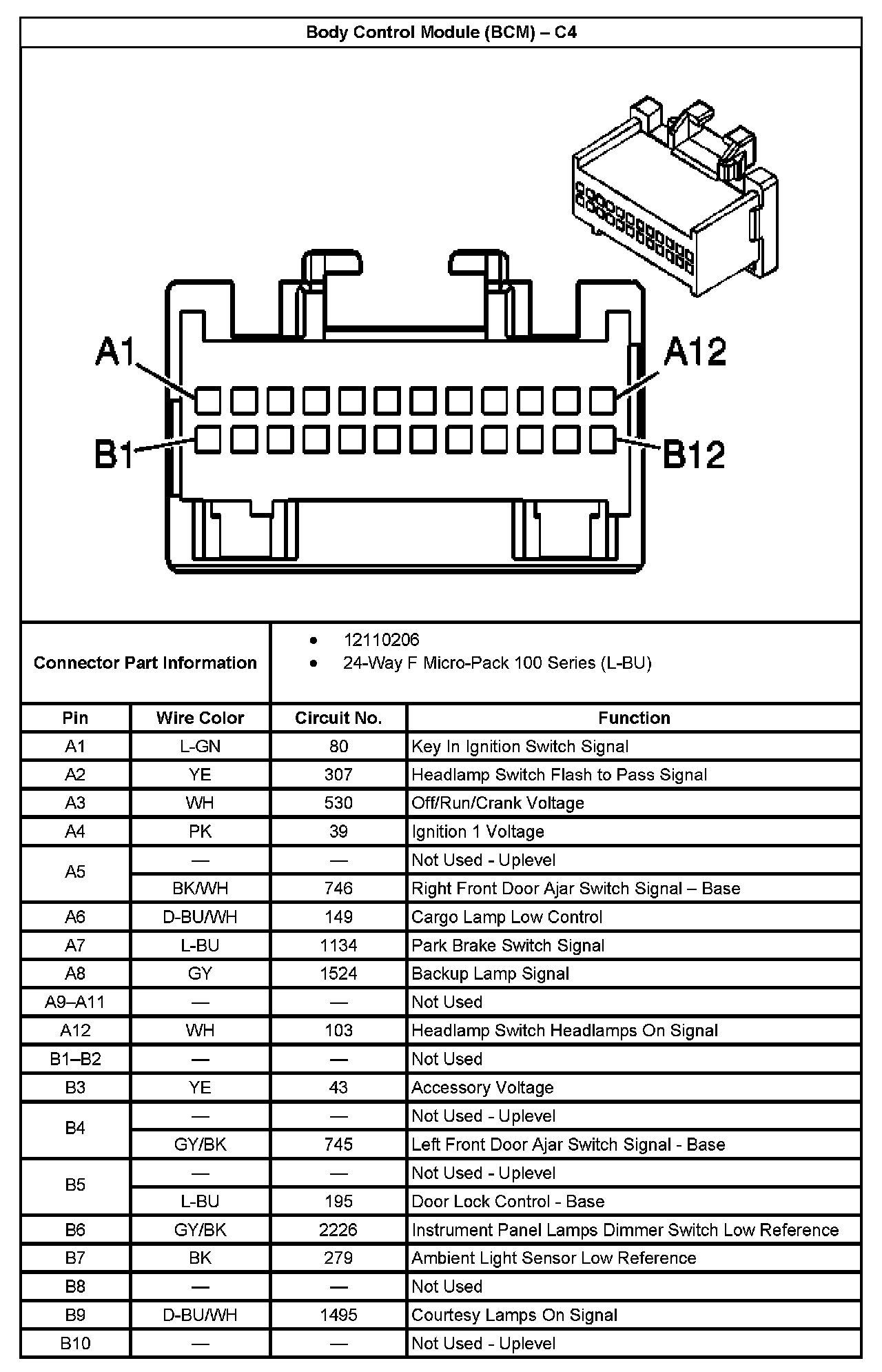 Factory service manual diagram
