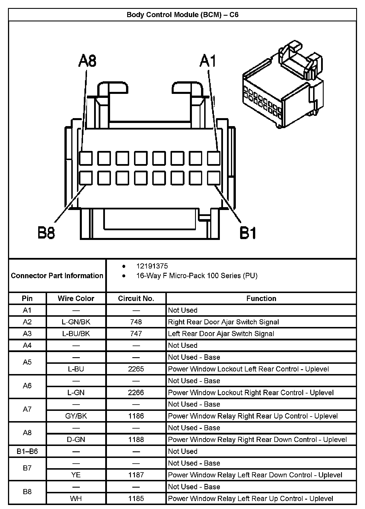 Factory service manual diagram