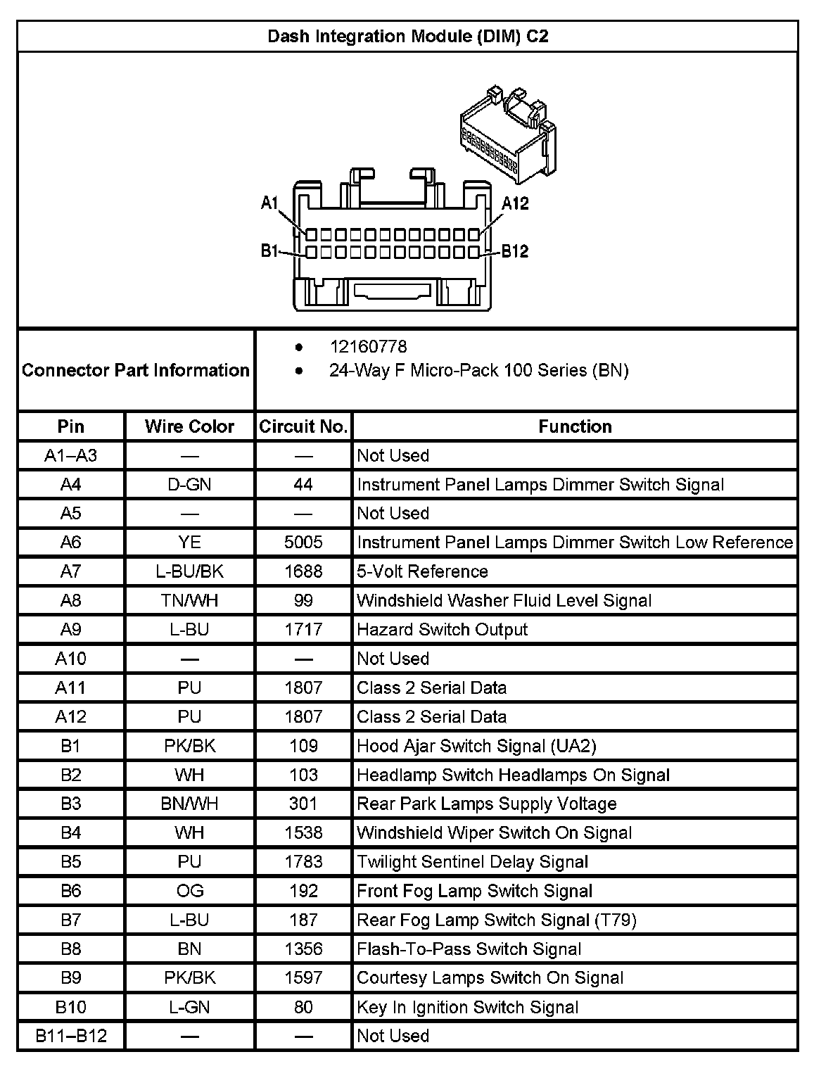 Factory service manual diagram