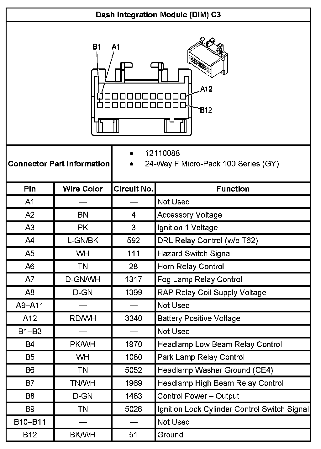 Factory service manual diagram