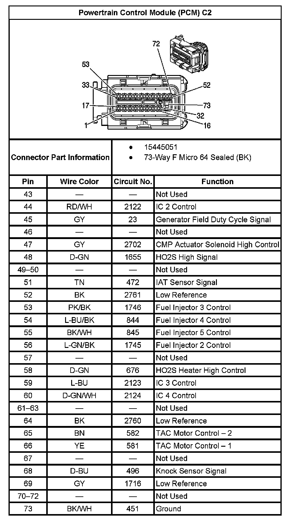 Factory service manual diagram