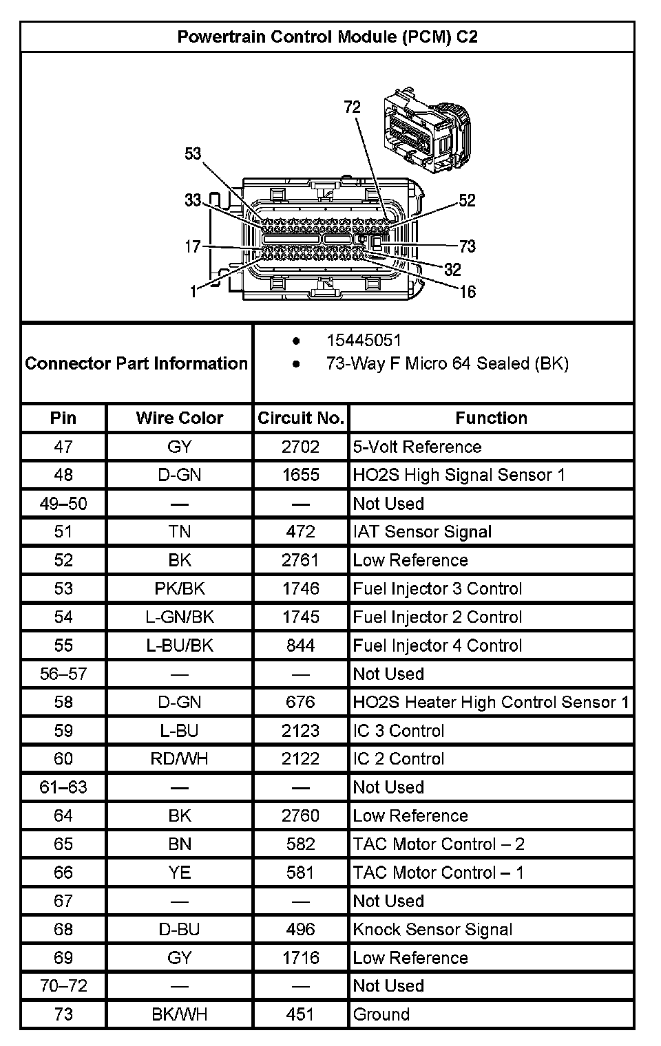 Factory service manual diagram