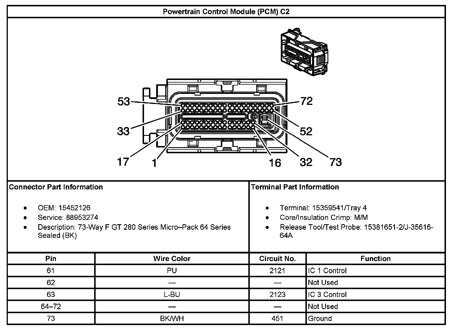 Factory service manual diagram