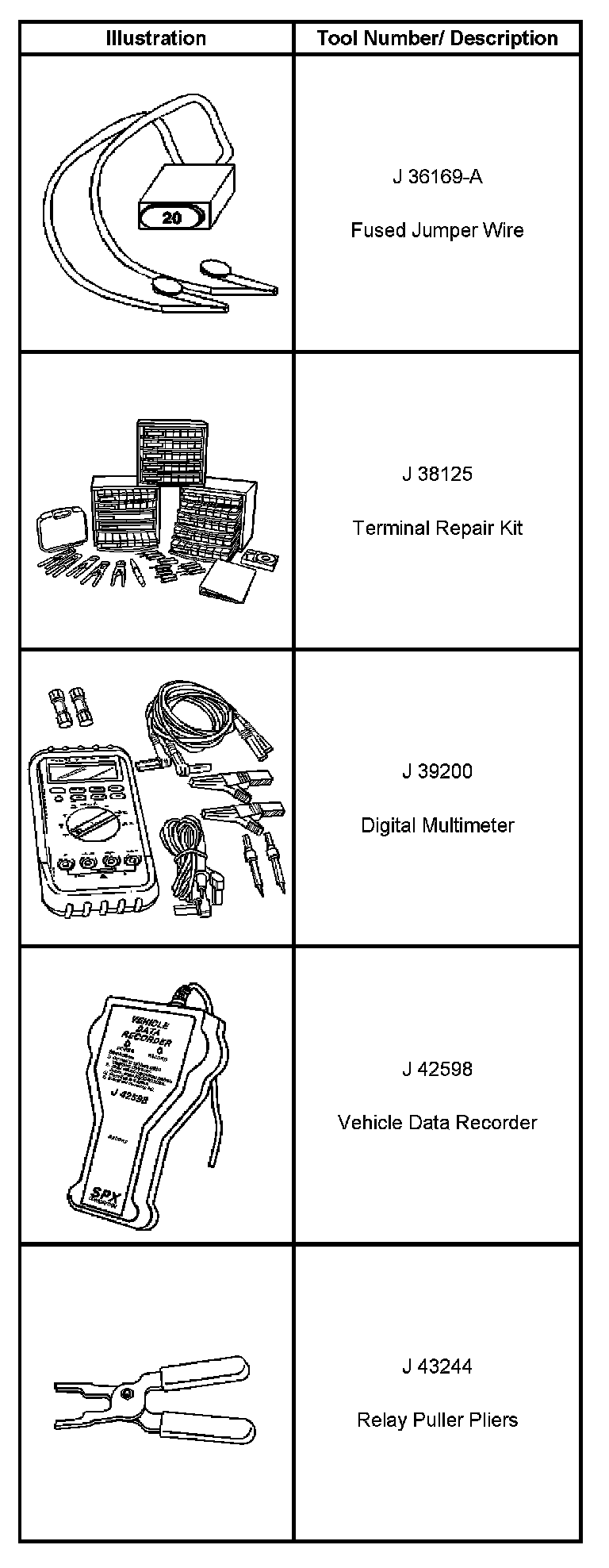 Factory service manual diagram