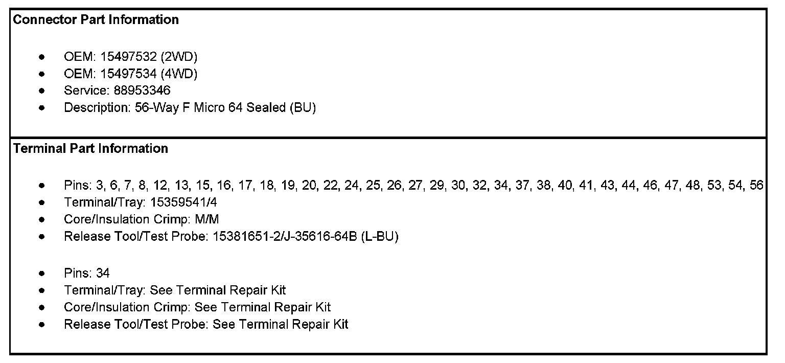 Factory service manual diagram