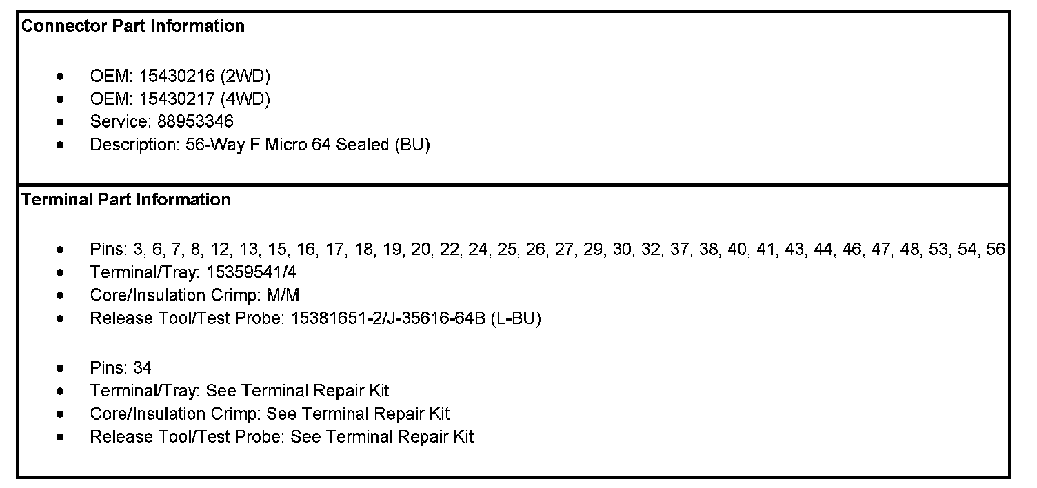 Factory service manual diagram