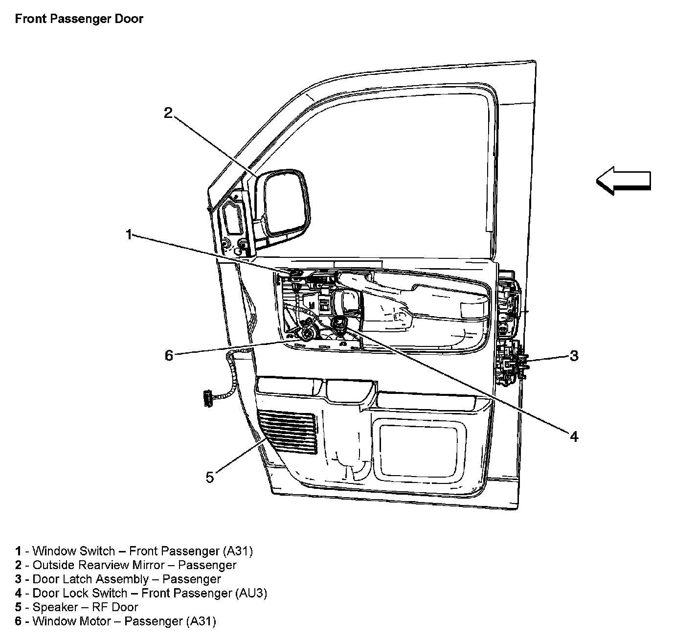 Factory service manual diagram