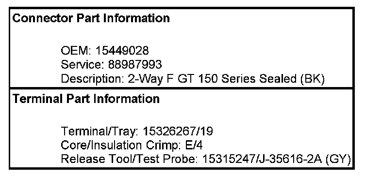 Factory service manual diagram