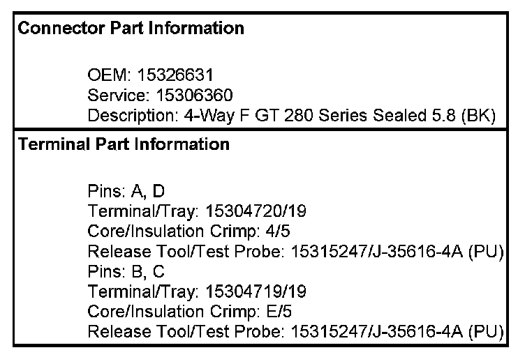 Factory service manual diagram