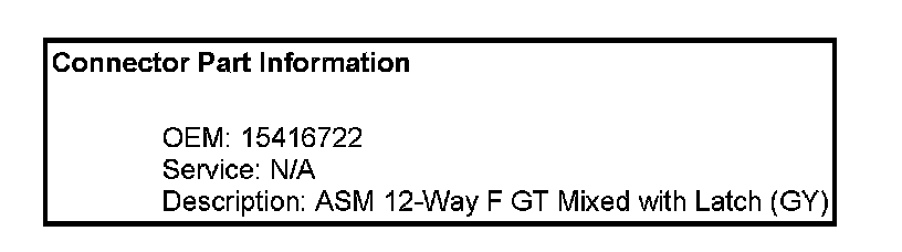 Factory service manual diagram