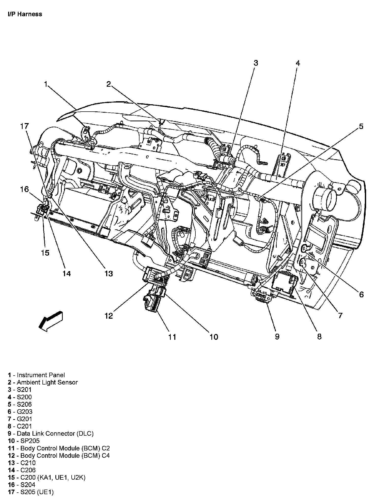 Factory service manual diagram
