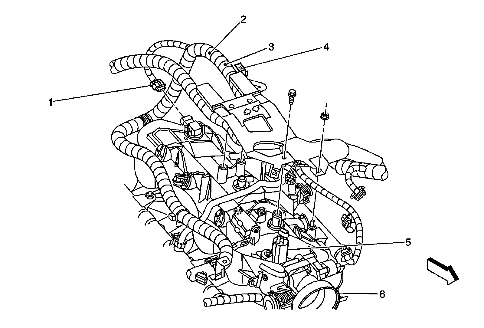 Factory service manual diagram