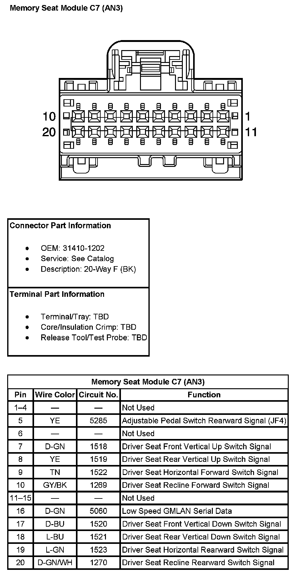 Factory service manual diagram