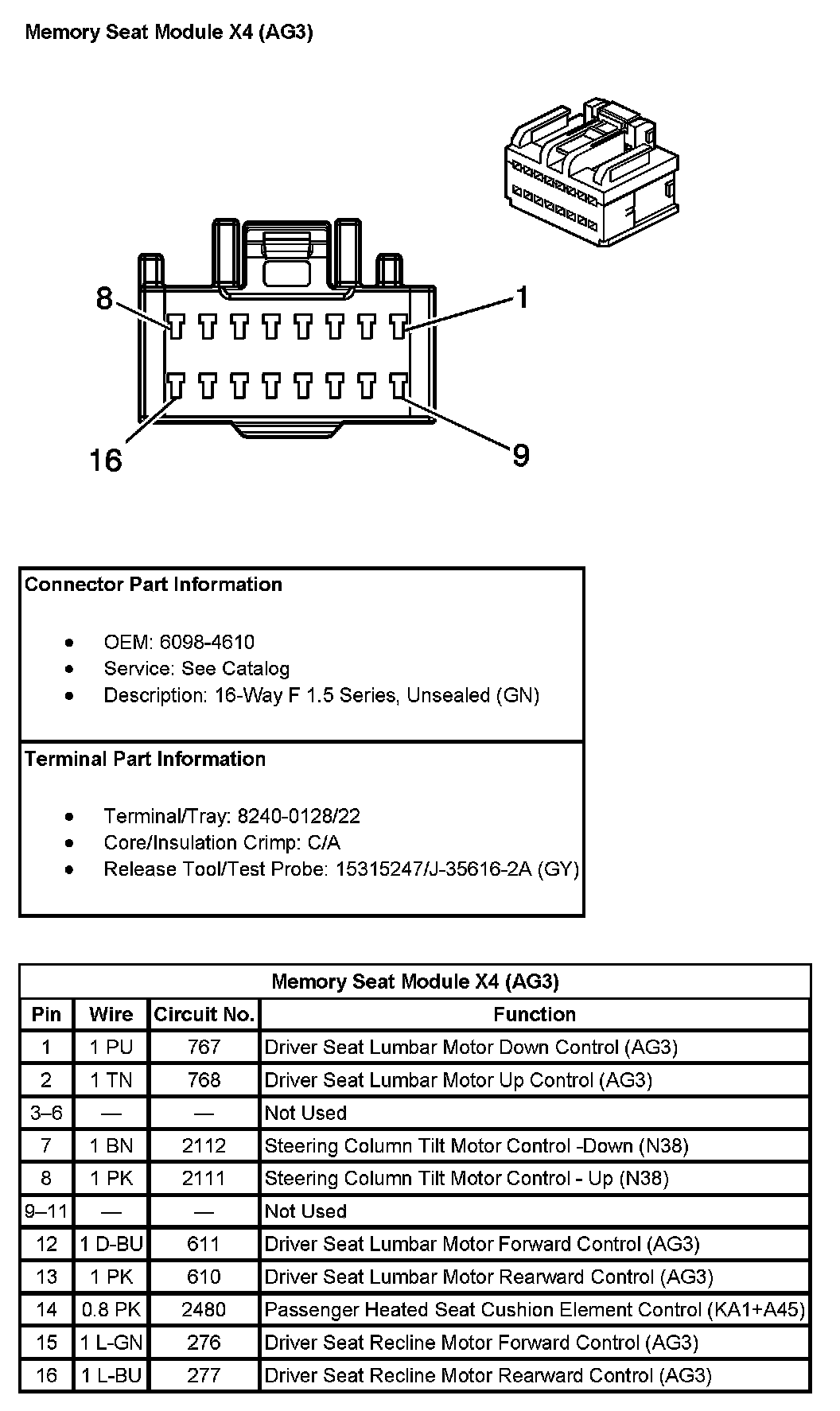 Factory service manual diagram