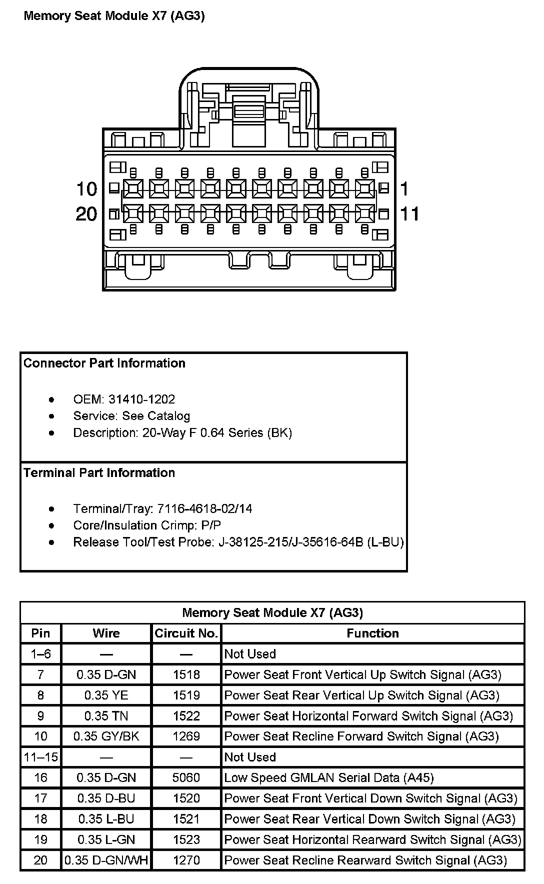 Factory service manual diagram