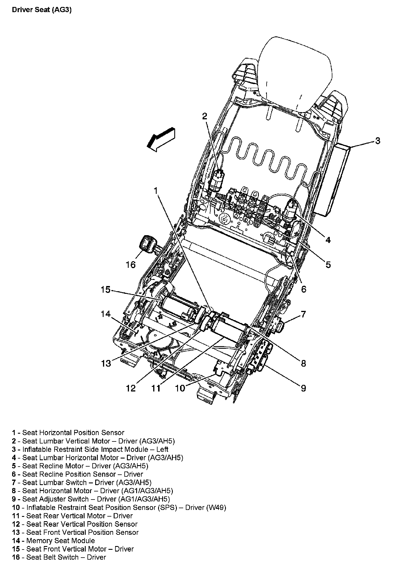 Factory service manual diagram
