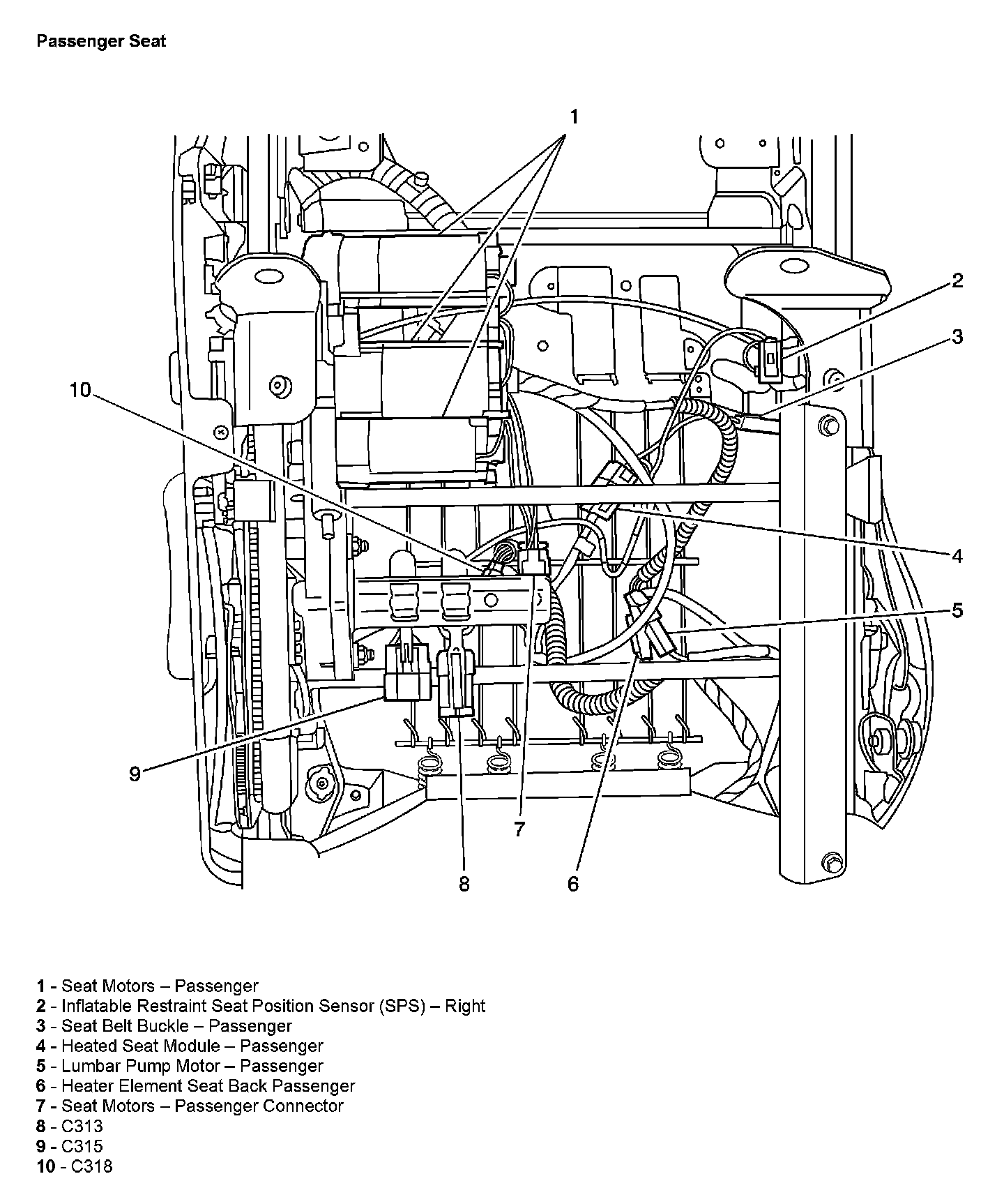 Factory service manual diagram