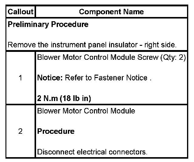 Factory service manual diagram
