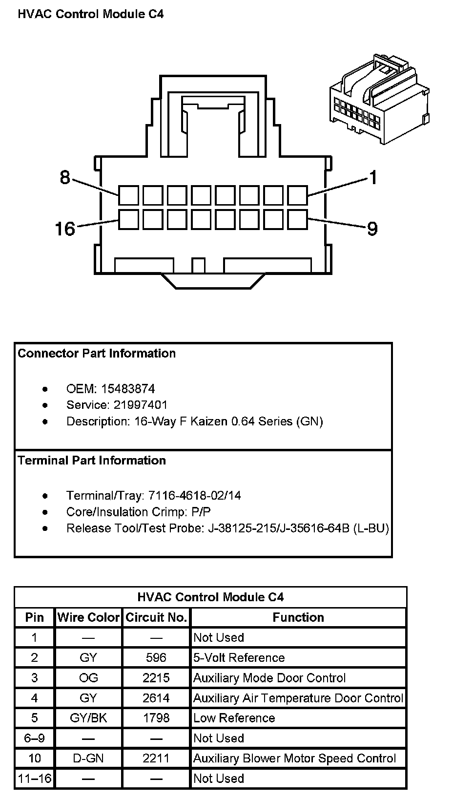 Factory service manual diagram