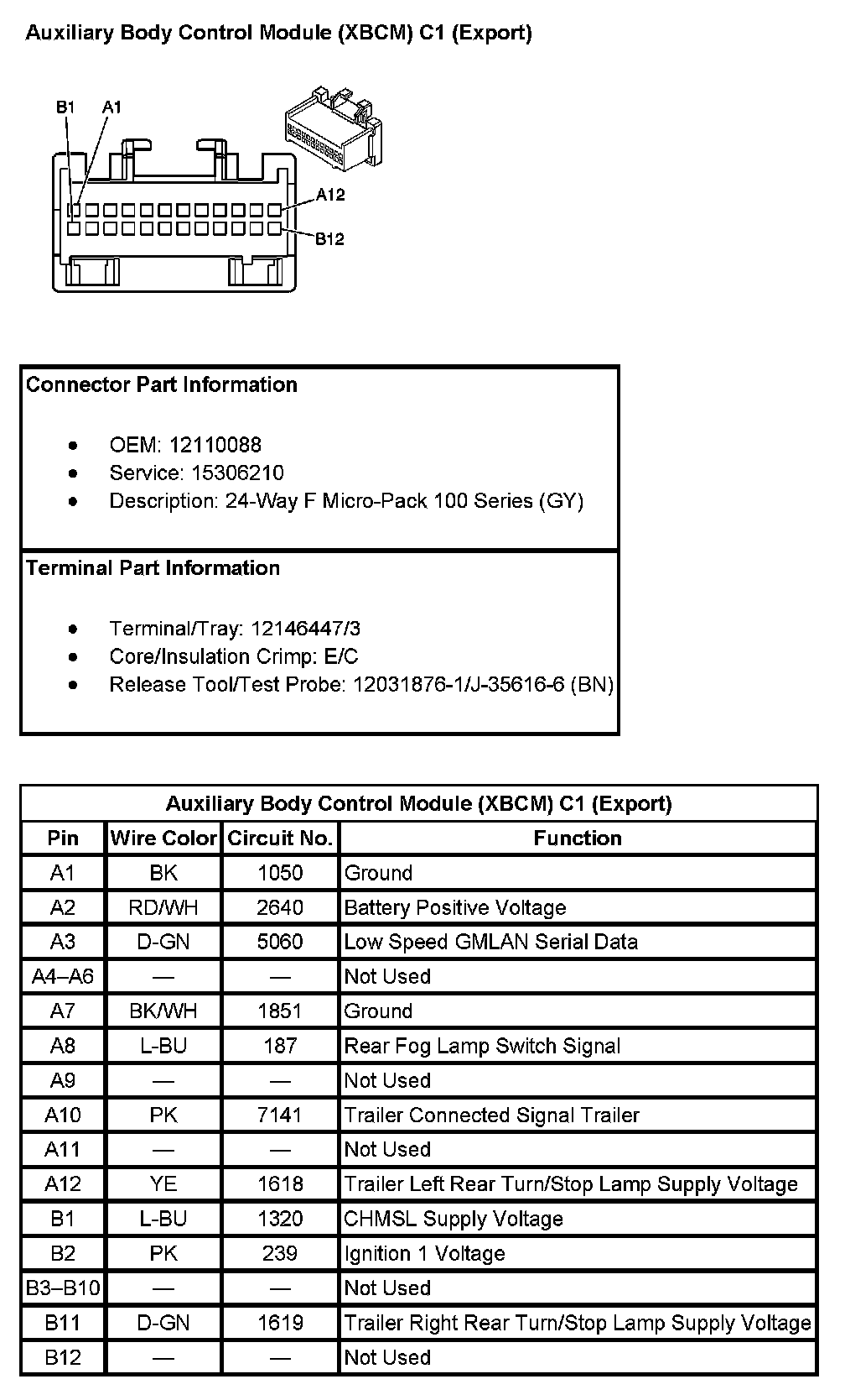Factory service manual diagram