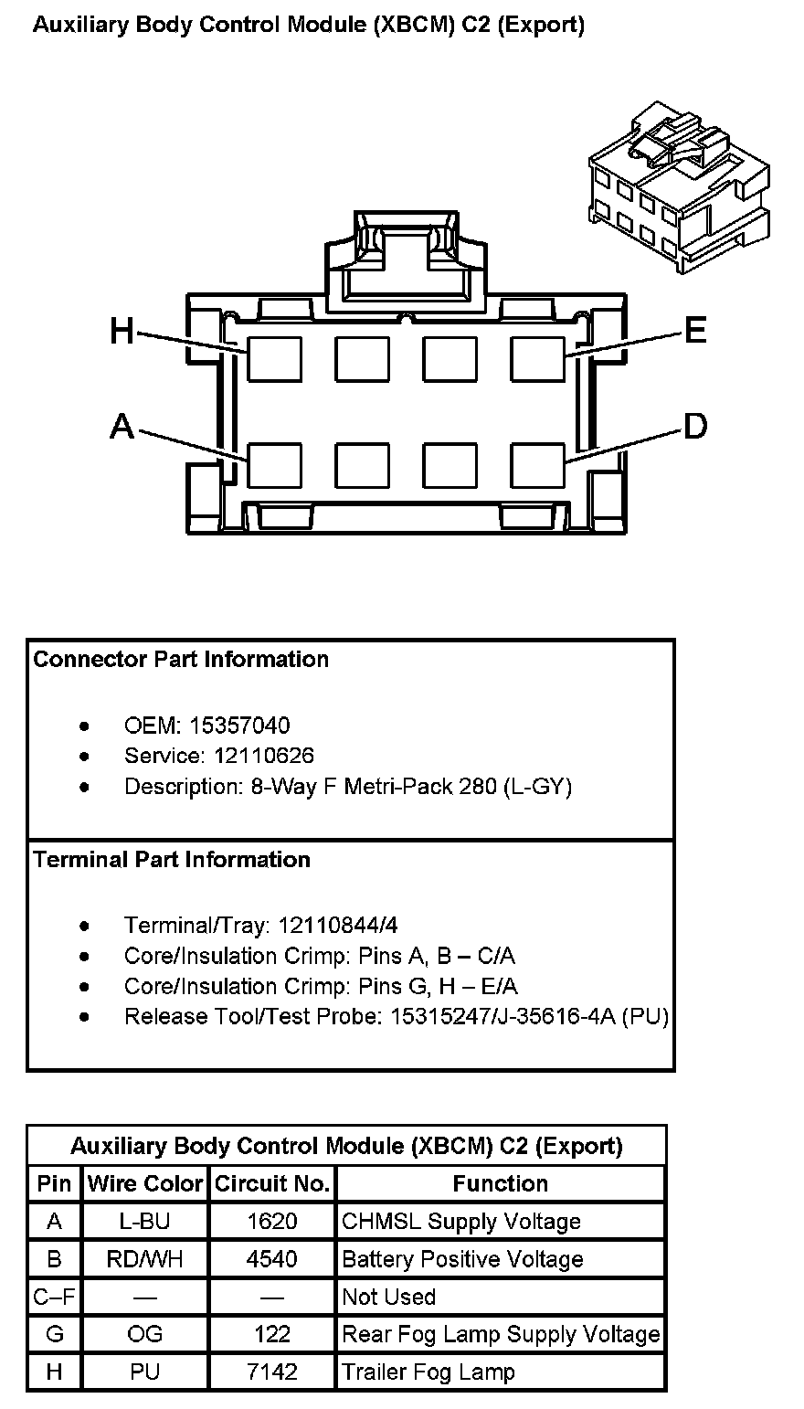 Factory service manual diagram