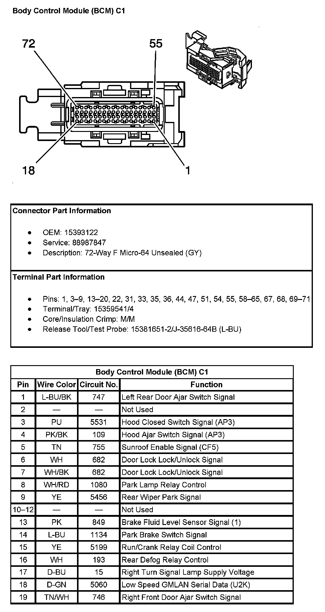 Factory service manual diagram