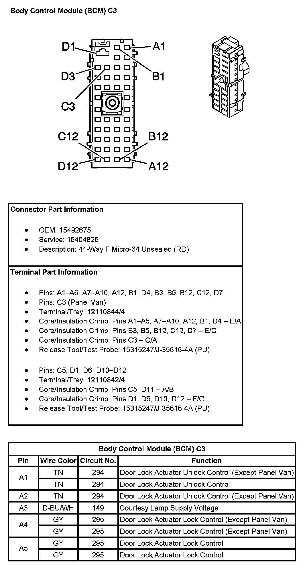 Factory service manual diagram