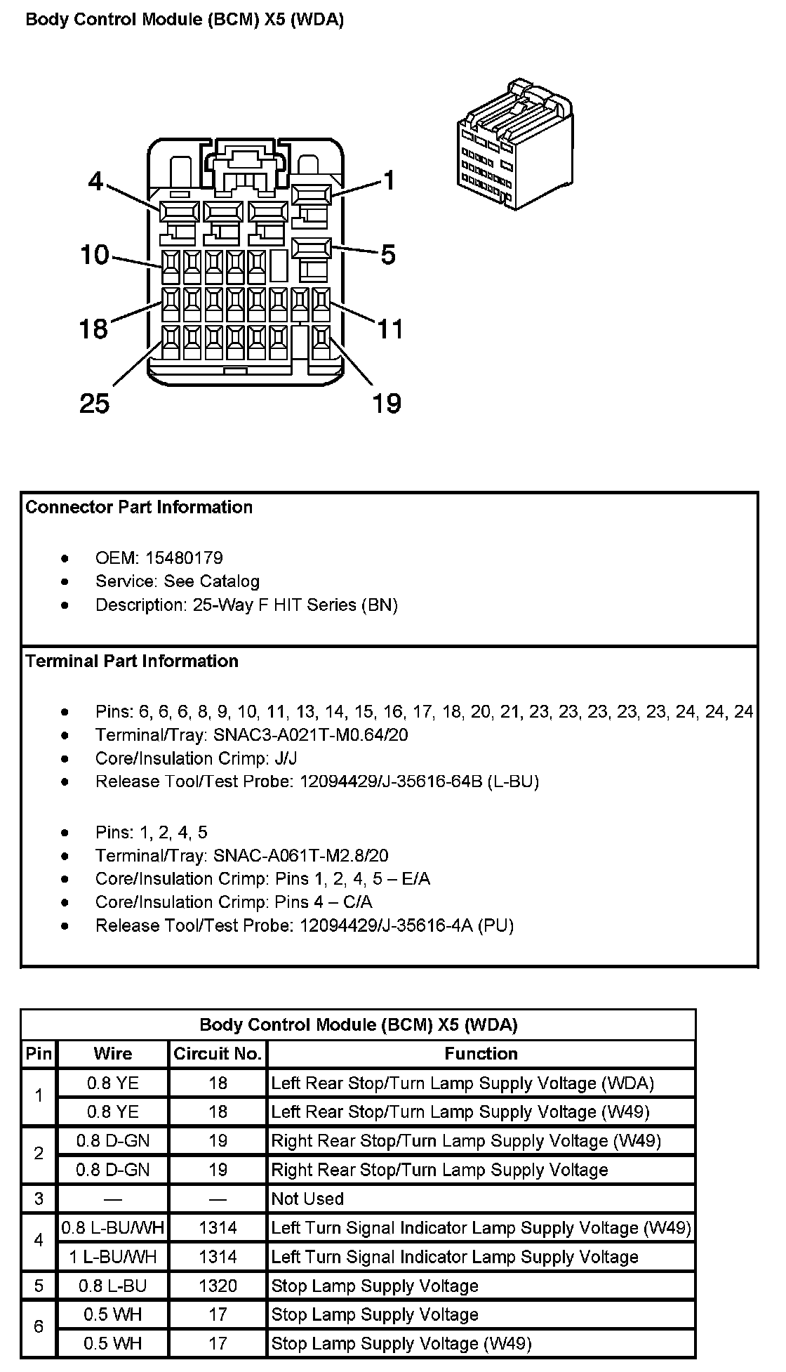 Factory service manual diagram