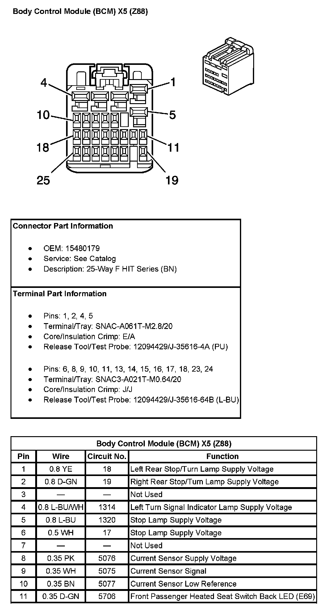 Factory service manual diagram