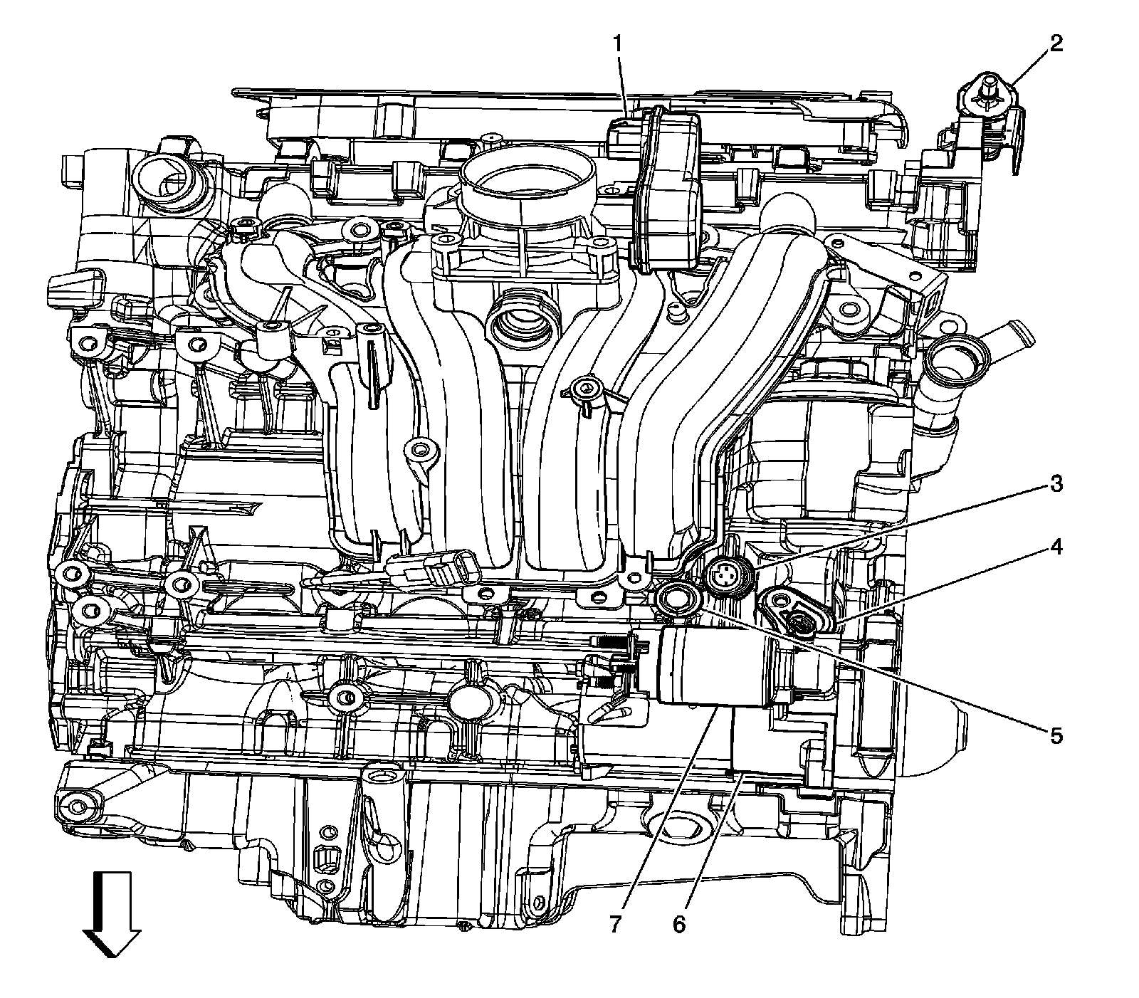 Factory service manual diagram