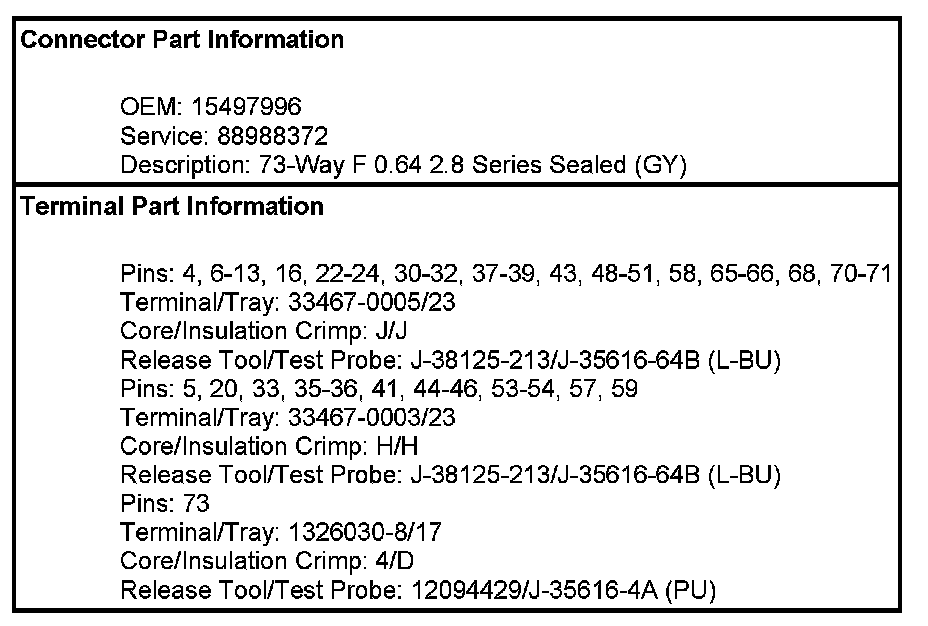 Factory service manual diagram