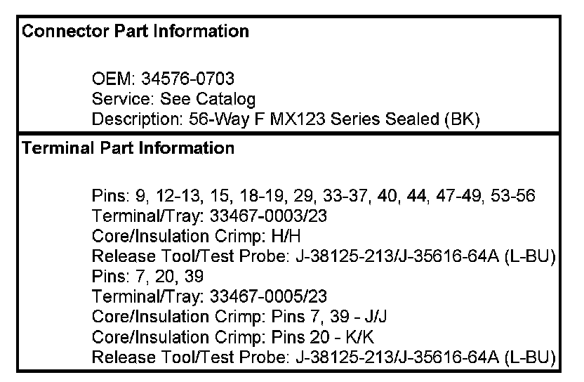 Factory service manual diagram