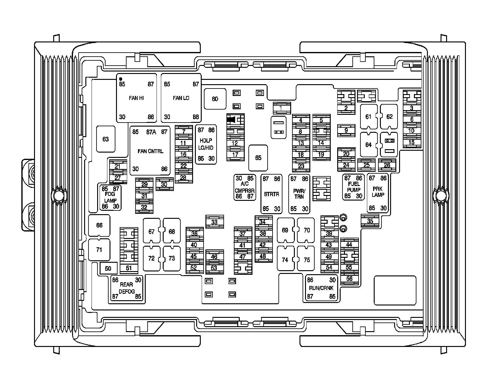 Factory service manual diagram