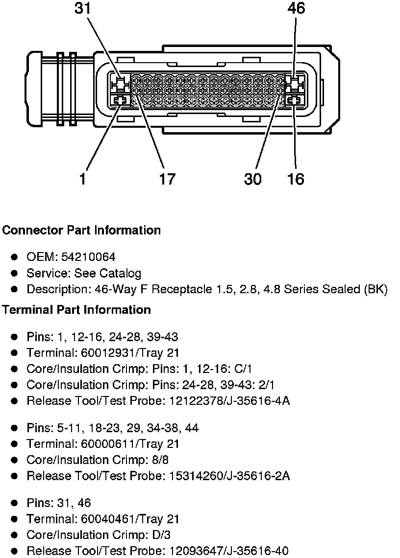 Factory service manual diagram