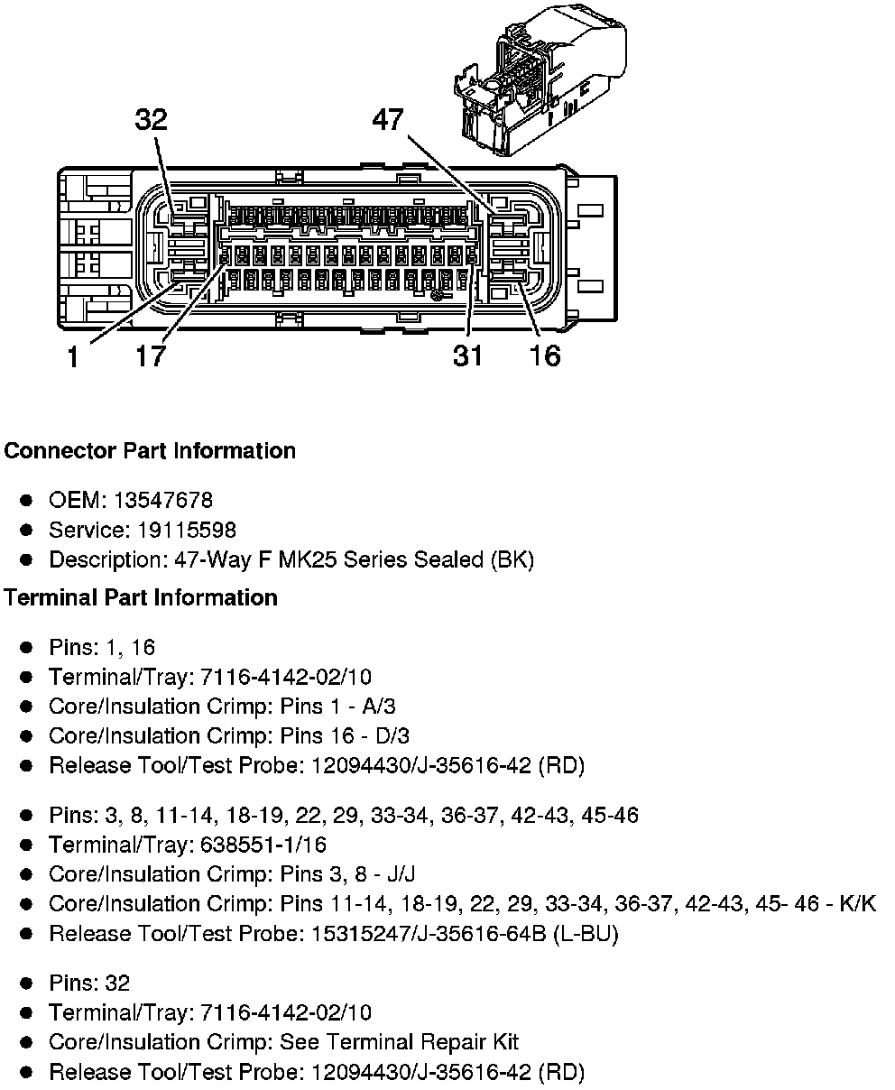Factory service manual diagram