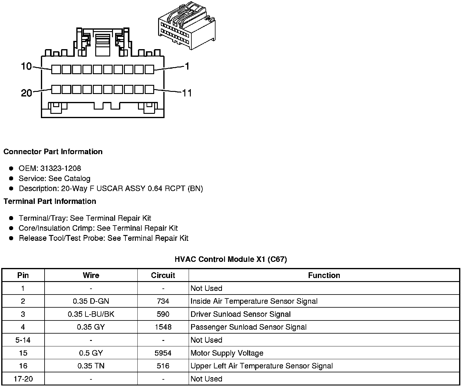 Factory service manual diagram