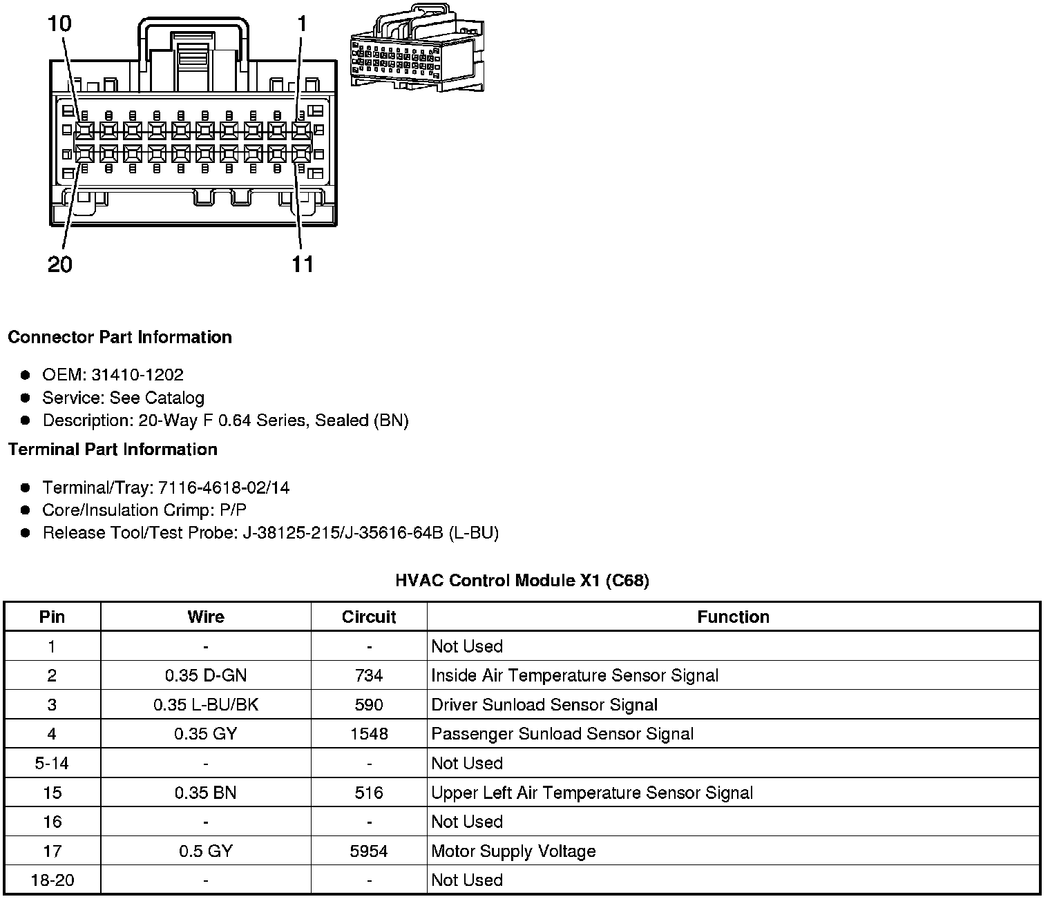 Factory service manual diagram