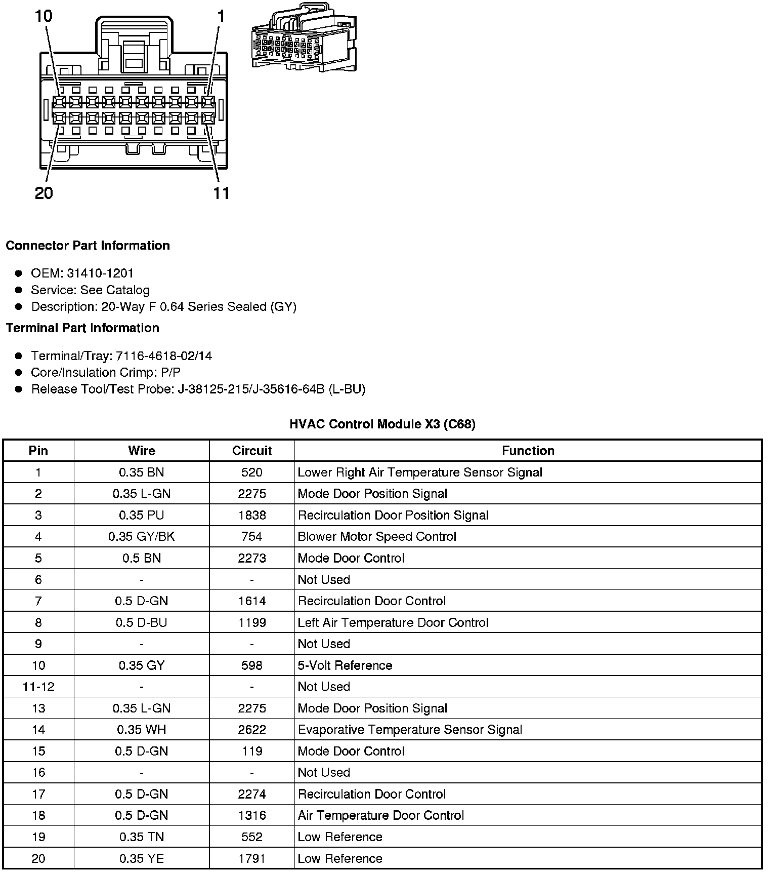 Factory service manual diagram