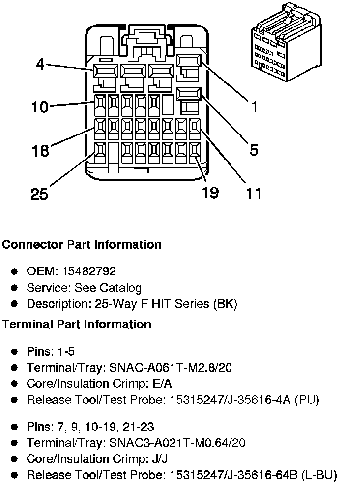 Factory service manual diagram