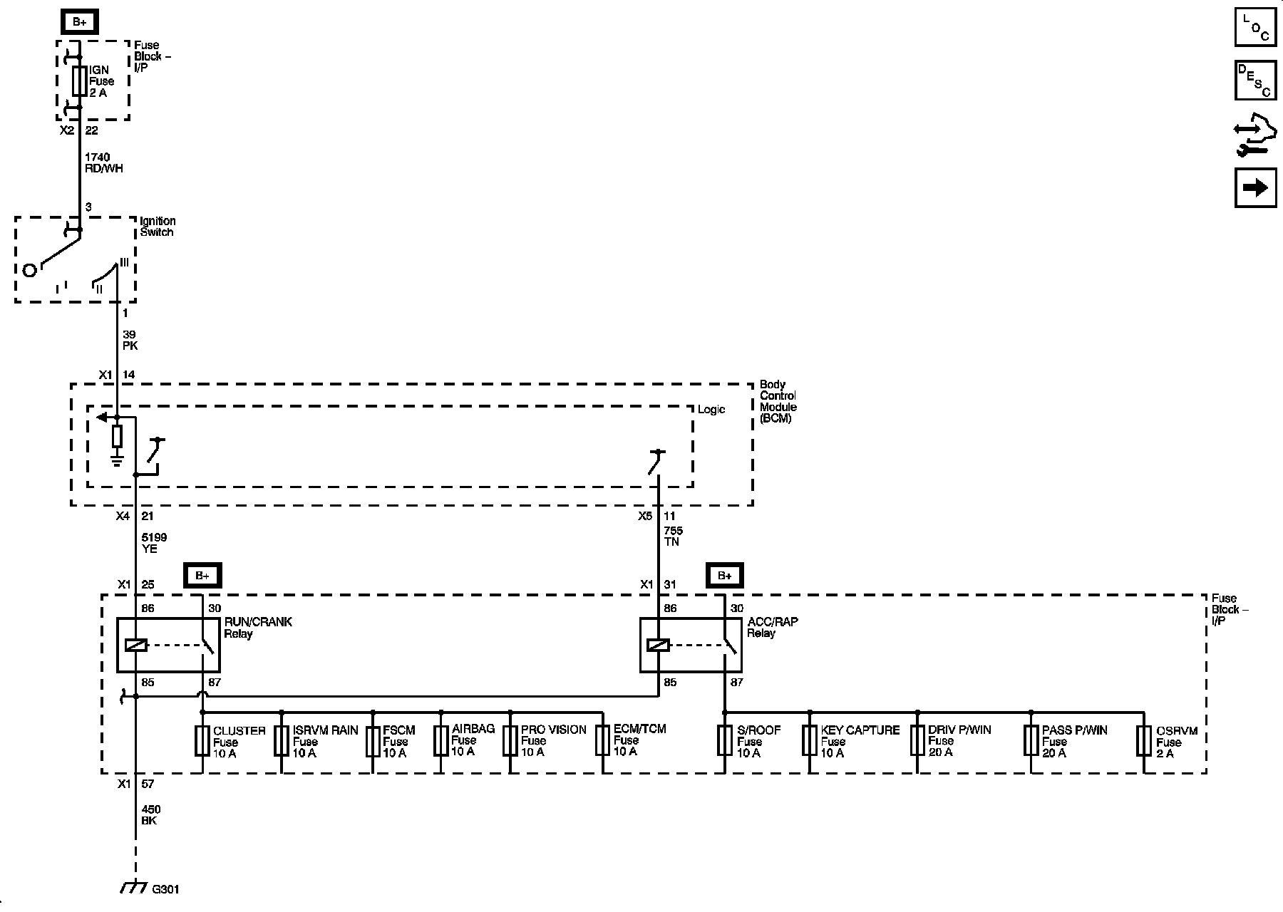 Factory service manual diagram