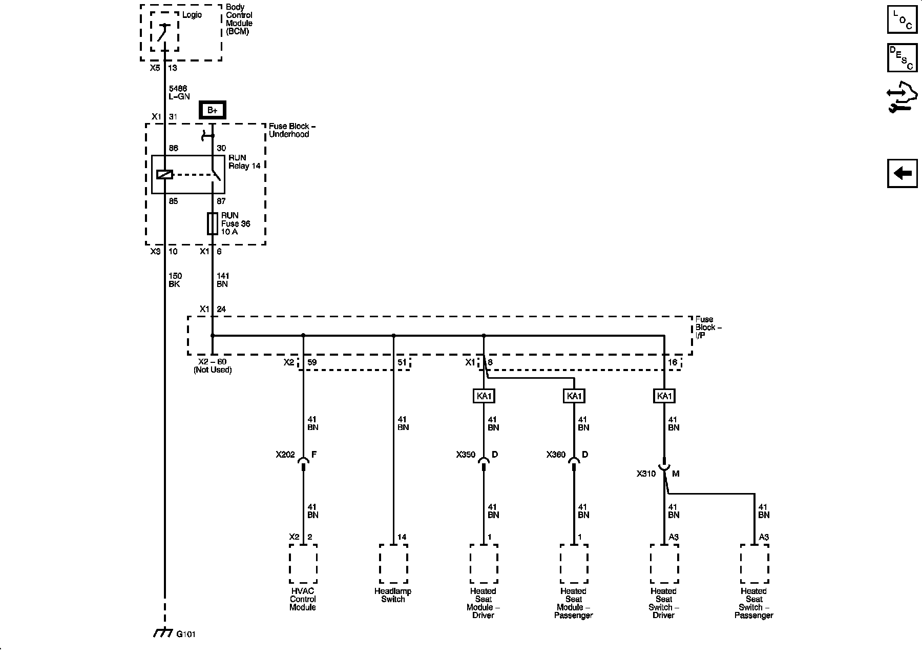 Factory service manual diagram