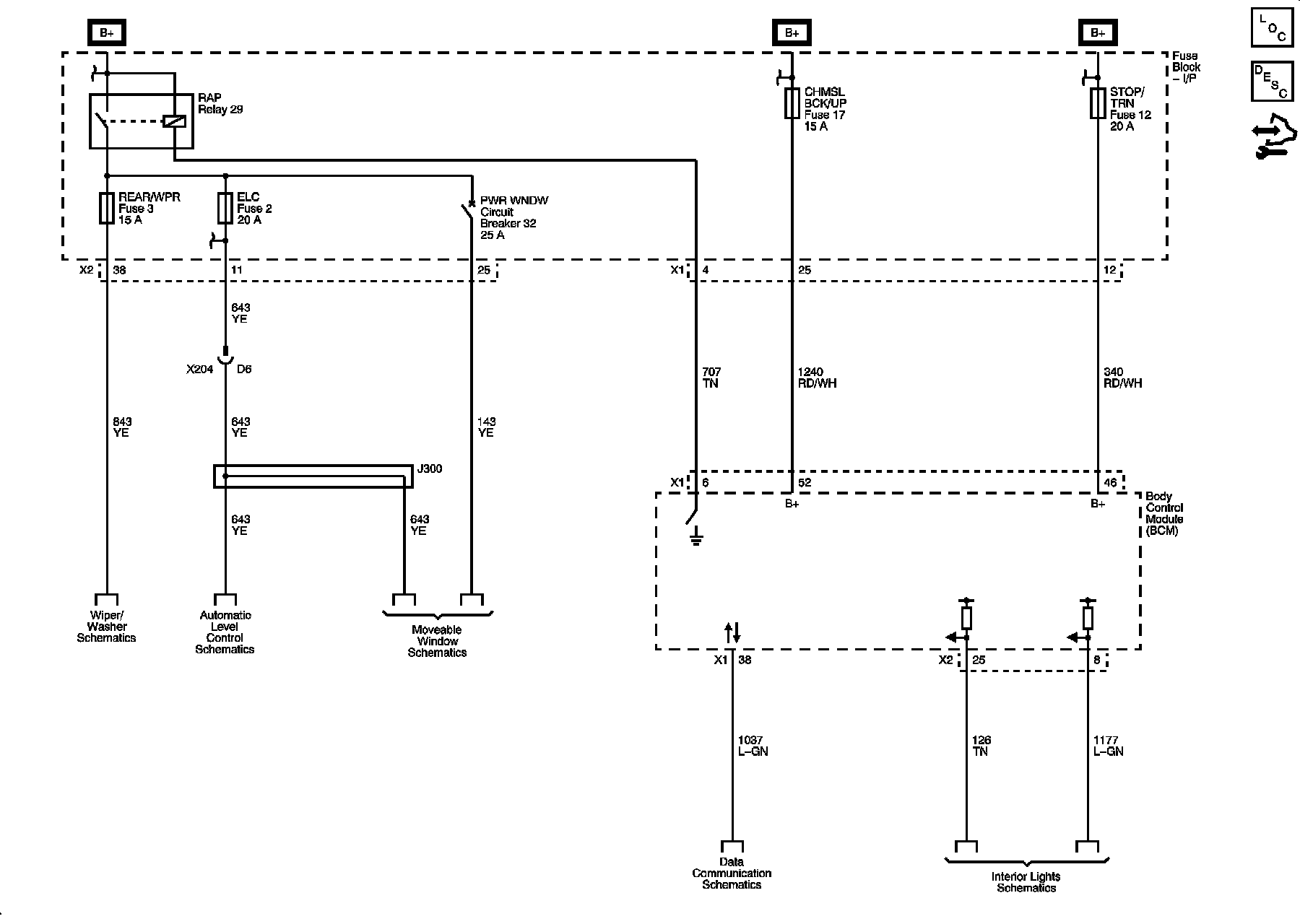 Factory service manual diagram