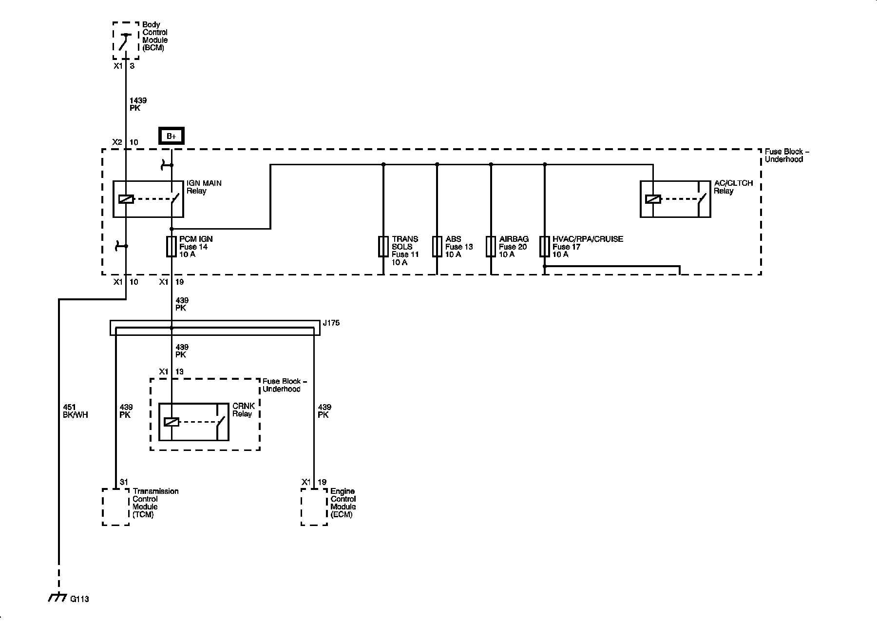 Factory service manual diagram