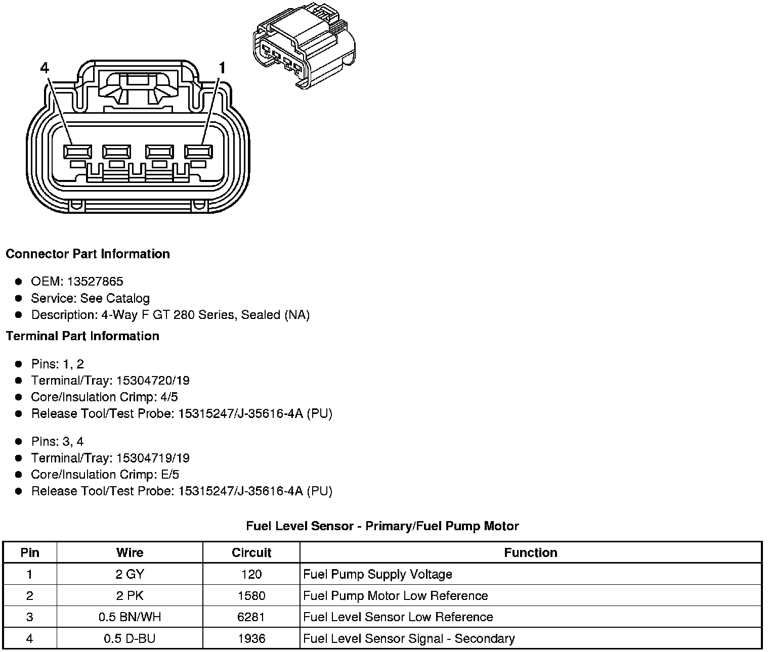 Factory service manual diagram